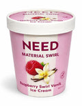 Material Swirl Vanilla & Raspberry Swirl Ice Cream 400ml