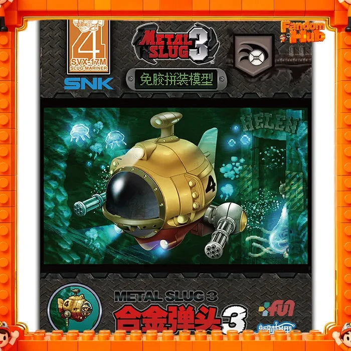 NEW NEW NEW Metal Slug 3 Model Assembly SV-H03 SVX-22UG SCX-17 Action Figure Model Toy Fans Gift