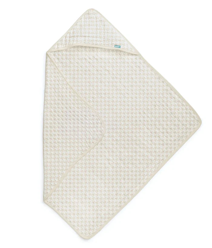 Newborn Starter Gift Bundle 1.0 TOG | Swaddle Up, Towel, Wash Cloth, Burp Cloths, Bibs | Houndstooth