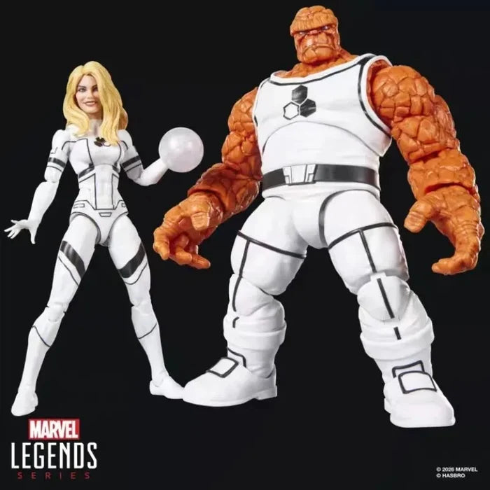 Newly-made，Hasbro Marvel Legends Series THE THING & INVISIBLE WOMAN Action Toy Figure Collection MolFigure