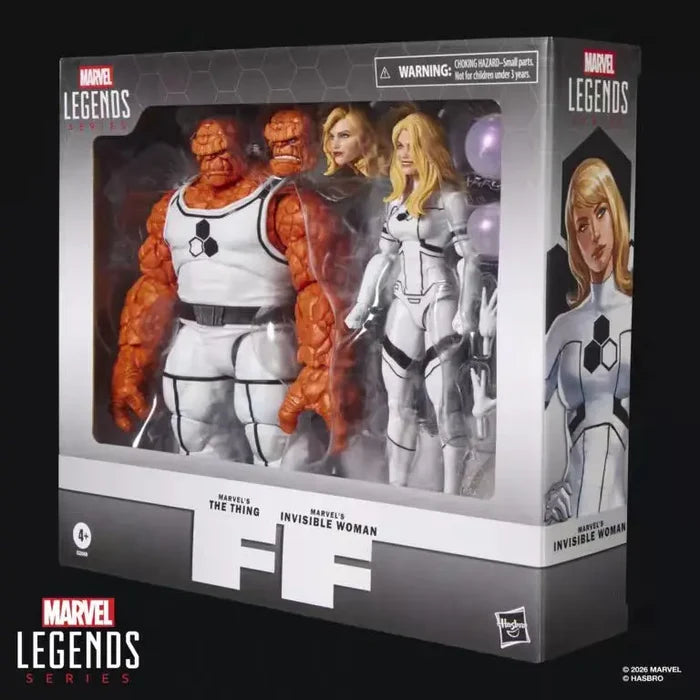 Newly-made，Hasbro Marvel Legends Series THE THING & INVISIBLE WOMAN Action Toy Figure Collection MolFigure