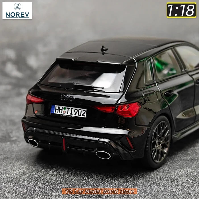 NOREV diecast model 1:18  RS3 2025 AUDI A3 metal car model ornament Collection