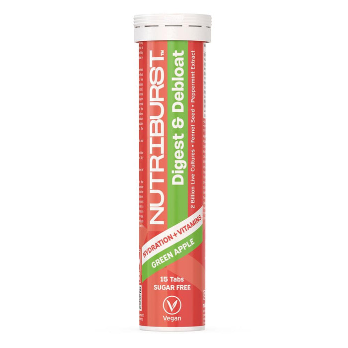Nutriburst Digest & Debloat Effervescent 15 Tablets