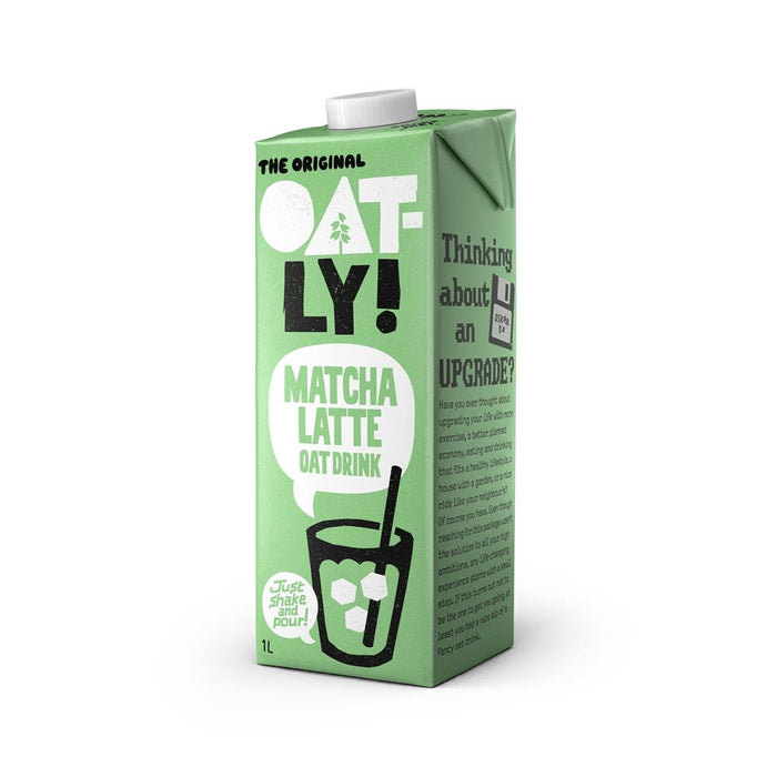 Oatly Oat Drink Matcha Latte 1 Litre