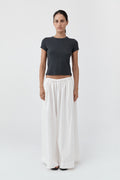 Organic Cotton Baby Tee - Charcoal Melange