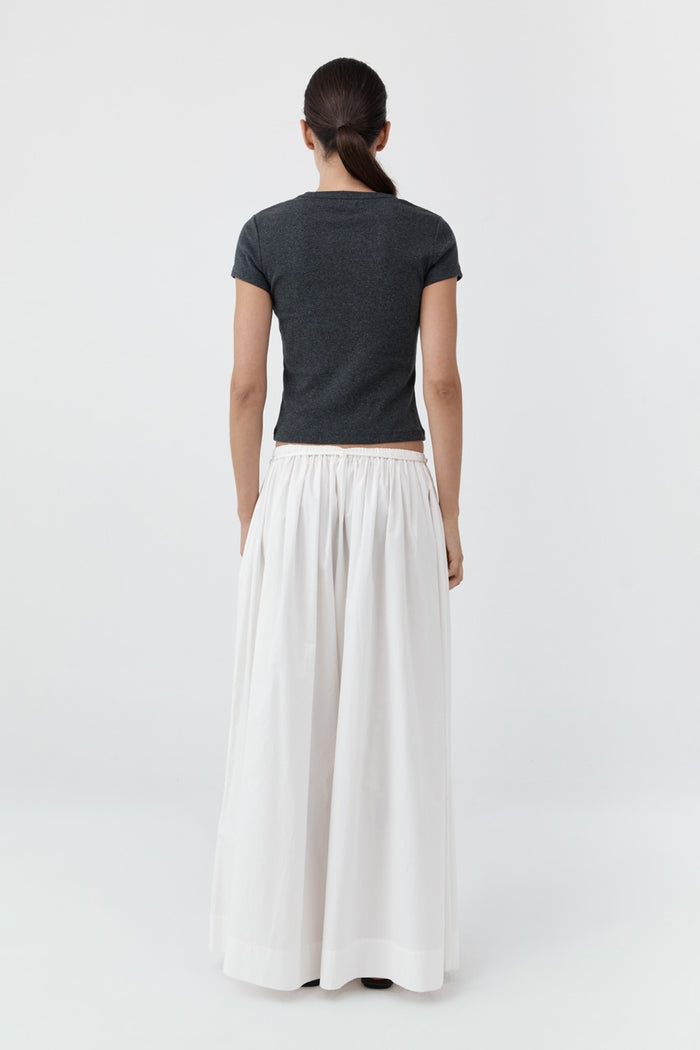 Organic Cotton Baby Tee - Charcoal Melange
