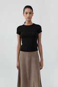 Organic Cotton Baby Tee - Jet Black