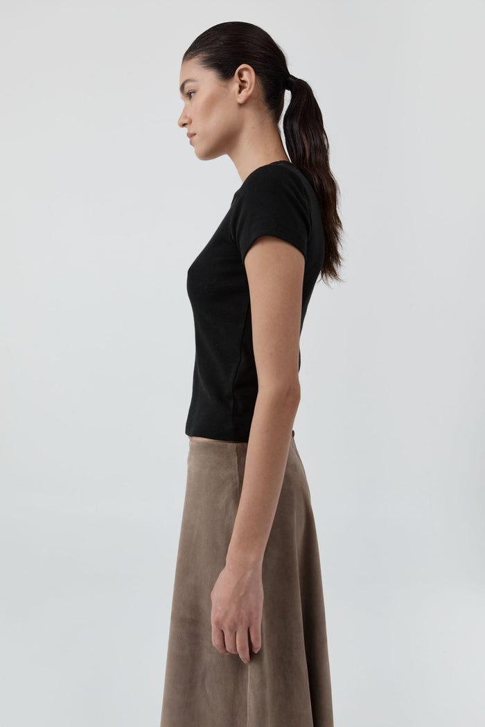 Organic Cotton Baby Tee - Jet Black