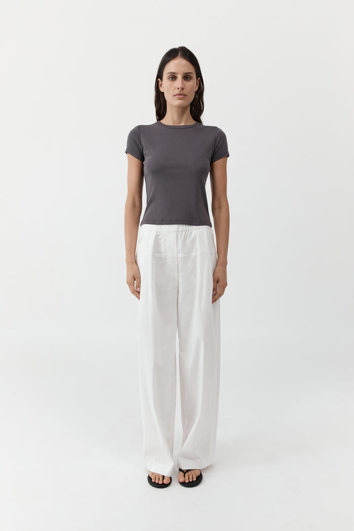 Organic Cotton Baby Tee - Soot