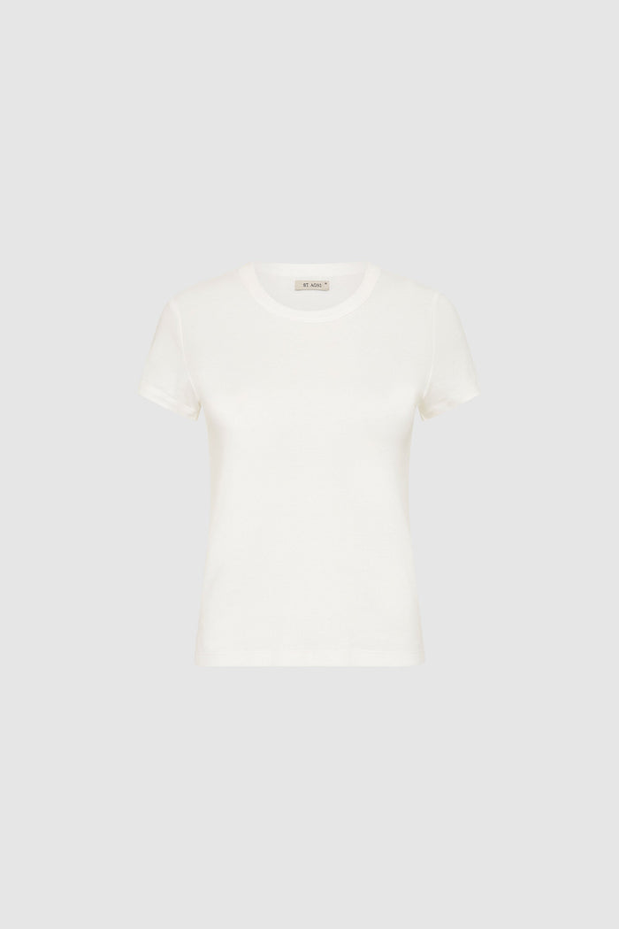 Organic Cotton Baby Tee - White