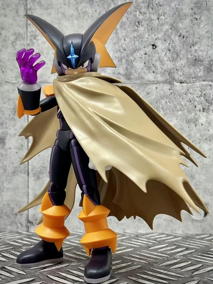 Original Kotobukiya KP709 ROCKMAN BASS EXE Forte Anime Action Figure Assembly Model Toy