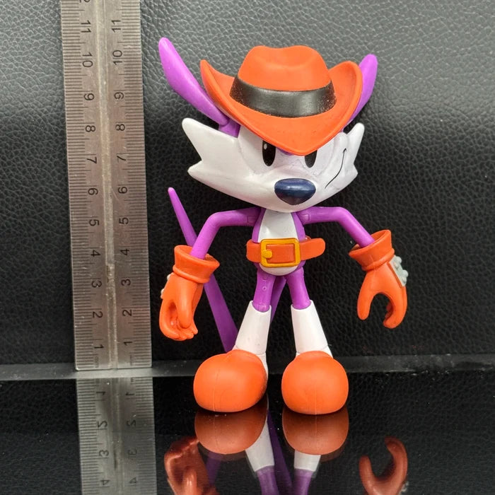 Original [Rare Edition] Sonic The Hedgehog Series: Metal Sonic The Wizard, Blaze Figurine Toy Collectible