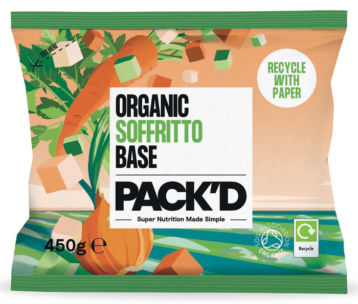 Organic Soffritto Base (Carrots Celery & Onions) 450g