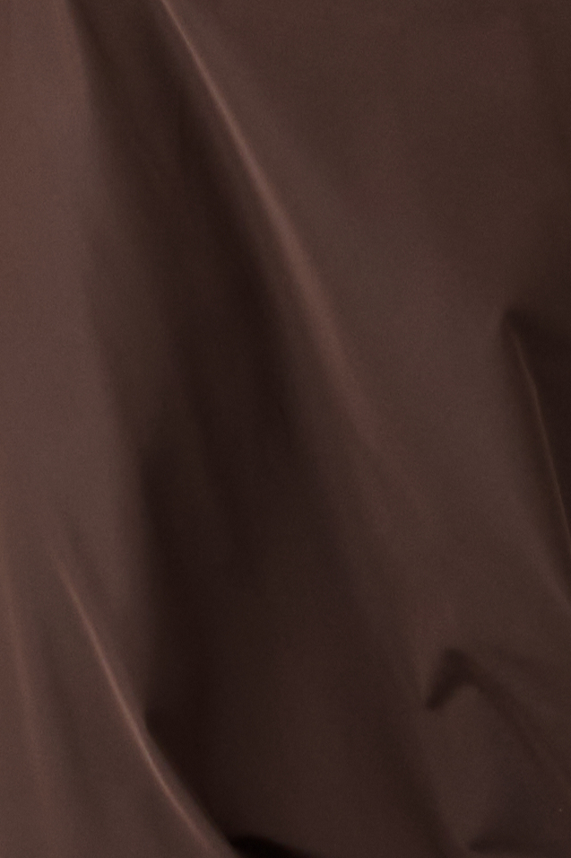 Paper Taffeta Drape Dress - Mocha
