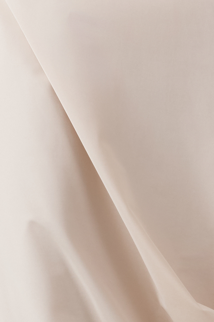 Paper Taffeta Drape Dress - Pink Salt