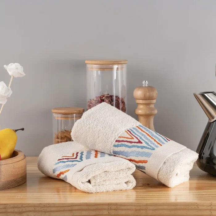 Natural / 2Pc Set Hand Towel