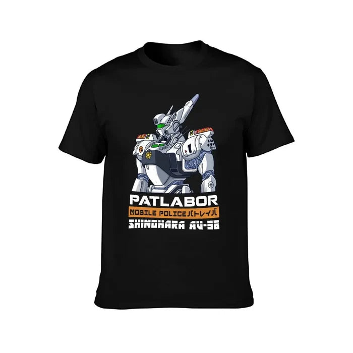 patlabor T-Shirt Big and Tall Casual T-Shirt