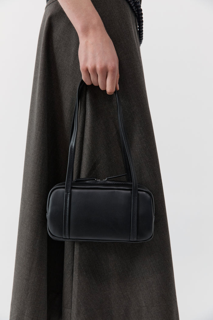 Petit Dual Zip Bag - Black