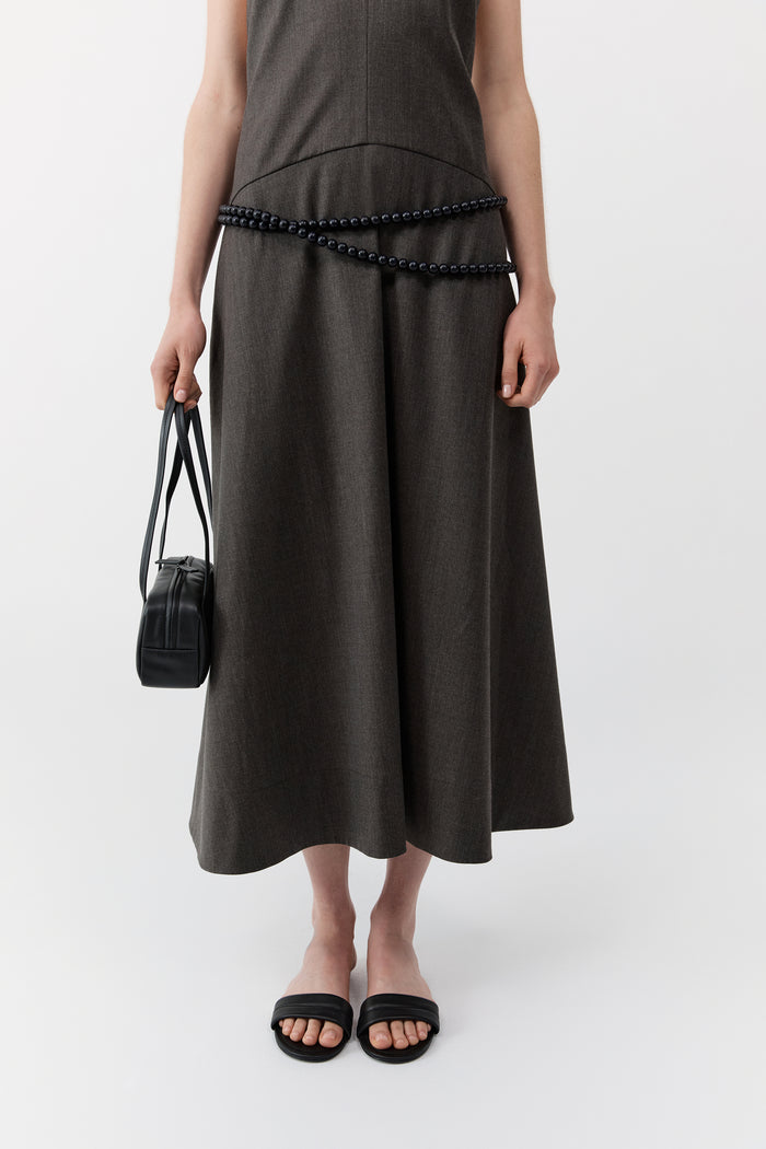 Petit Dual Zip Bag - Black