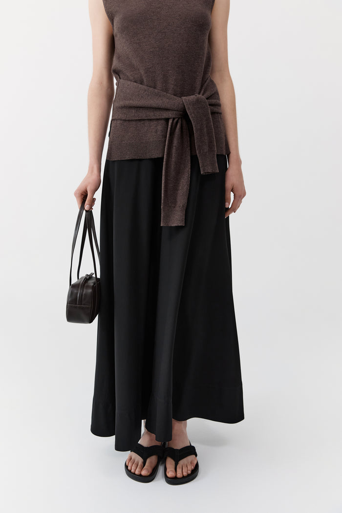 Petit Dual Zip Bag - Coffee