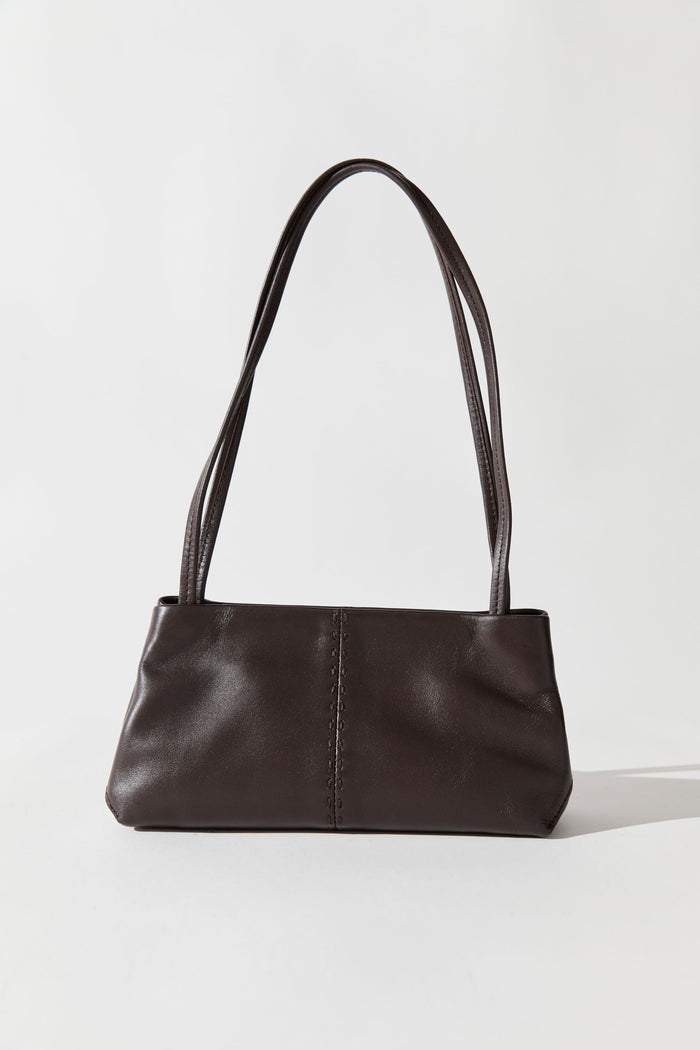 Petit Origami Bag - Coffee