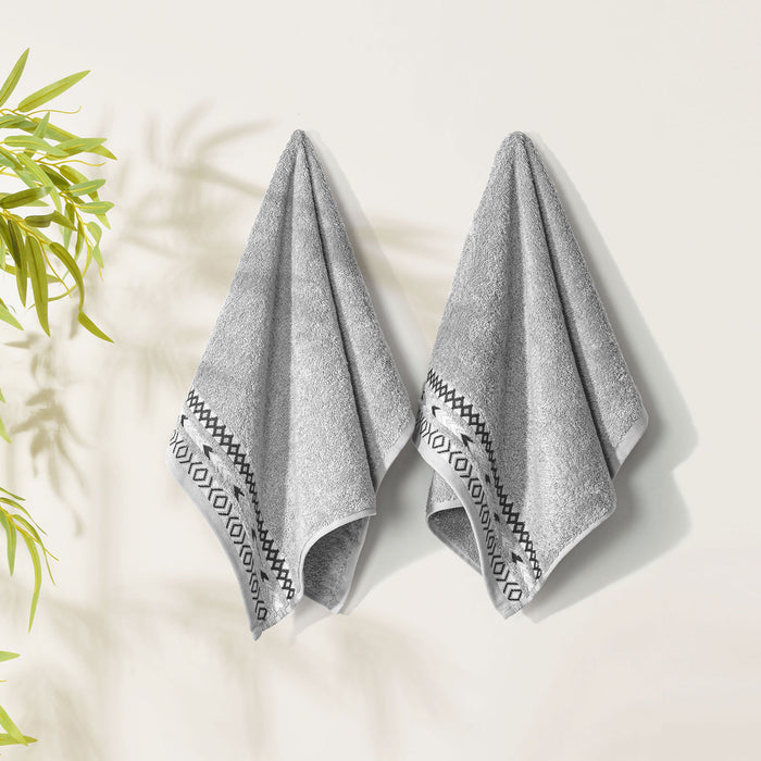 Picasso Hand Towel - Tribal Border