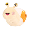 Plush Cream Snail Snuggle Bug