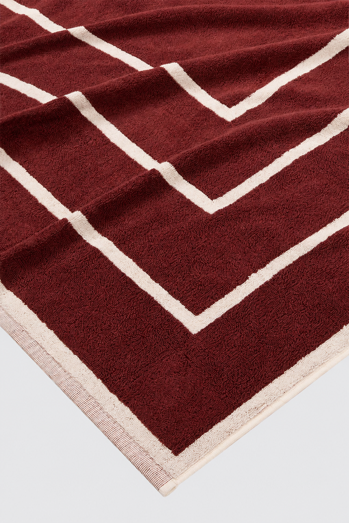 Pool Towel - Mahogany