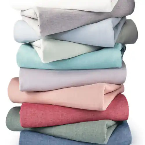 Pre Washed 100 %  Cotton Breathable Solid Bedding