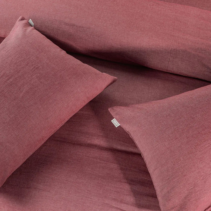 Pre Washed 100 %  Cotton Flex Breathable Solid Bedding | 100 % Cotton Bedding  Set