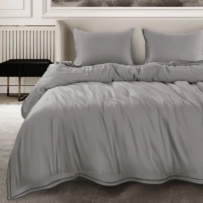 Steel Grey / Bedding Set 4Pc
