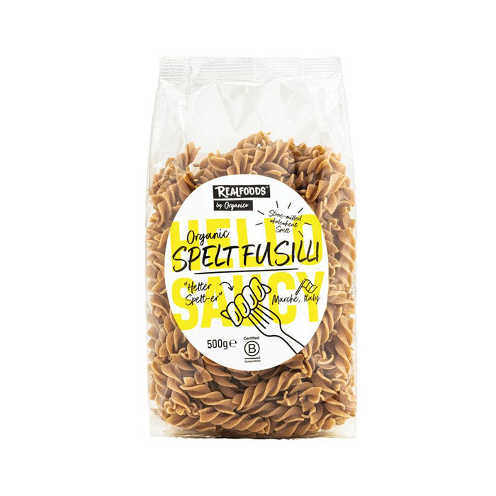 Organic Spelt Fusilli 500g