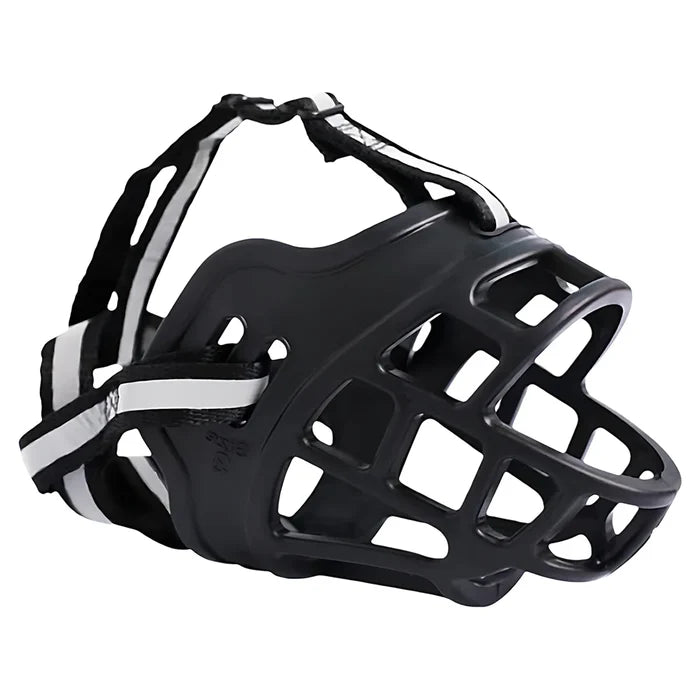Reflective Dog Muzzle, Pet Anti-Bite Bark Mask for Medium Large Dogs, Pet Dog Bark Stopper, 1PC