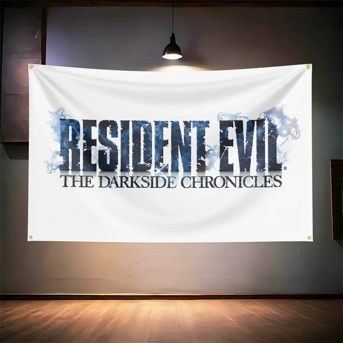 Resi-dent-Evils Game Fans Flag  For Gaming Room Bedroom Man Cave Bar Home Wall Decor Banner