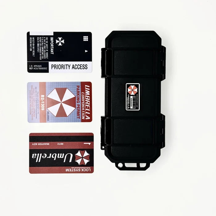 Resident Evil Handmade T-Virus Sample Bottle Model Toy - Umbrella Corporation Box Game Collectible