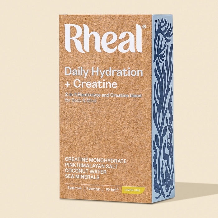 Rheal Lemon Lime Hydration + Creatine Sachets 7pack (7 x 9.4g)