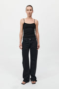 Rib Cami - Black