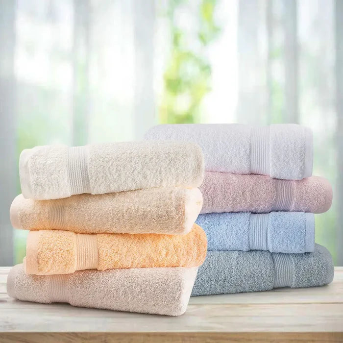 Ring Spun Cotton Luxurious Bath Towels