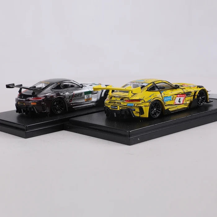 RM MODEL 1:64 AMG GTS Nurburgring DTM race livery alloy diecast car model Toy collection display piece