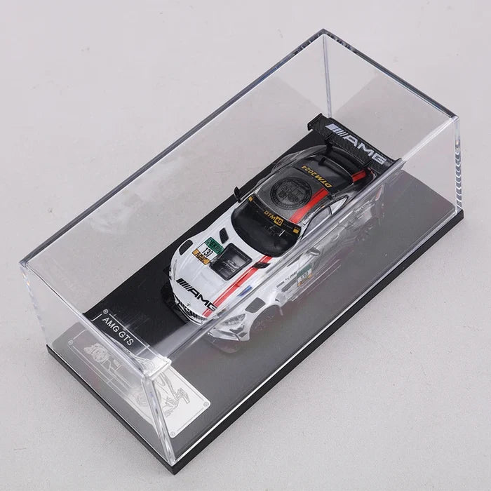 RM MODEL 1:64 AMG GTS Nurburgring DTM race livery alloy diecast car model Toy collection display piece