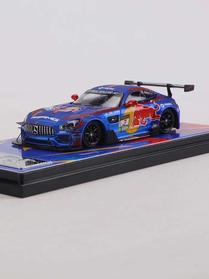 RM MODEL 1:64 AMG GTS Nurburgring DTM race livery alloy diecast car model Toy collection display piece