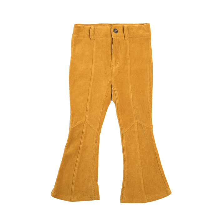 Rock Your Baby Corduroy Flare Jeans - Mustard