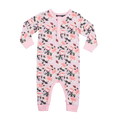 Rock Your Baby Shabby Chic L/S Playsuit - Pale Pink
