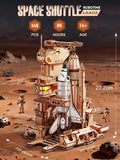 ROKR 3D Wooden Puzzle Space Shuttle Model Kits To Build STEM Toy Gift LKA02 For Adults