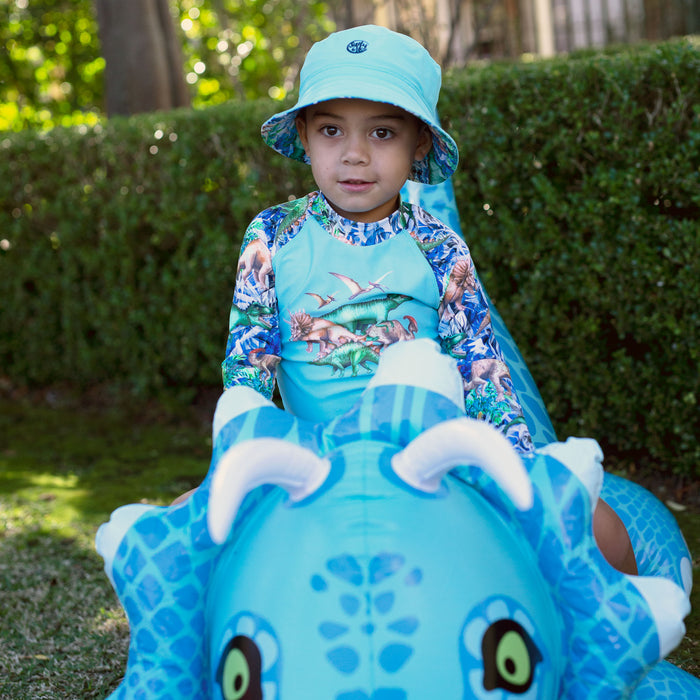 Salty Ink Dino Safari Long Sleeve Rashvest Set