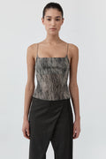 Savannah Silk Cami - Sand