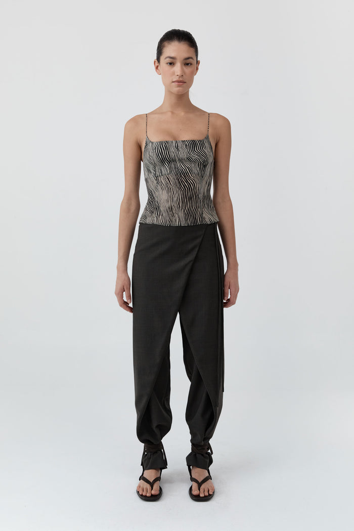 Savannah Silk Cami - Sand