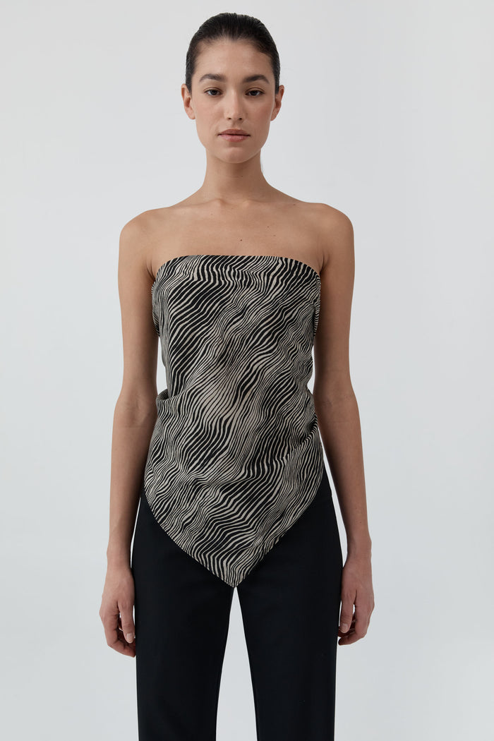 Savannah Silk Scarf - Sand