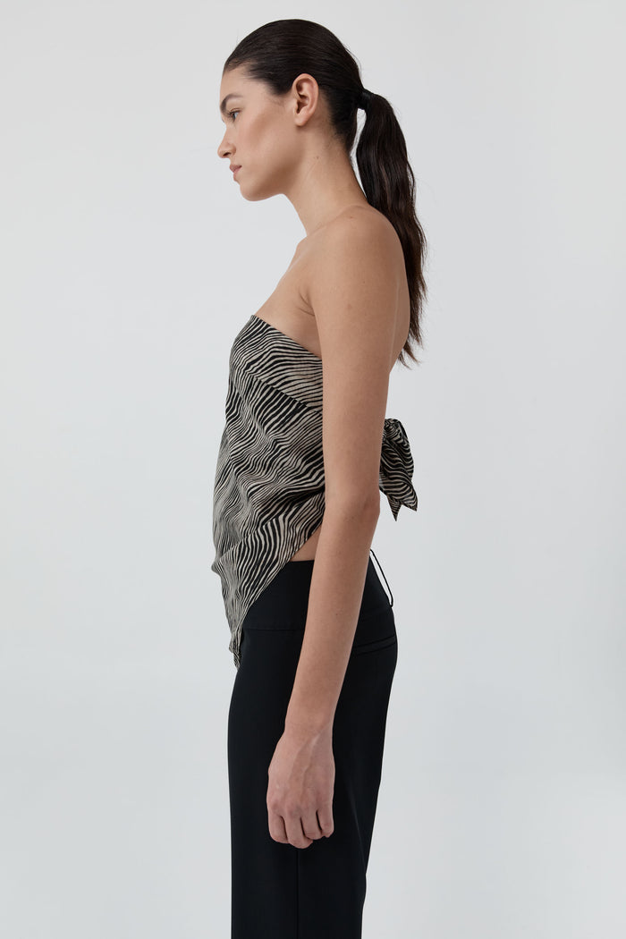 Savannah Silk Scarf - Sand