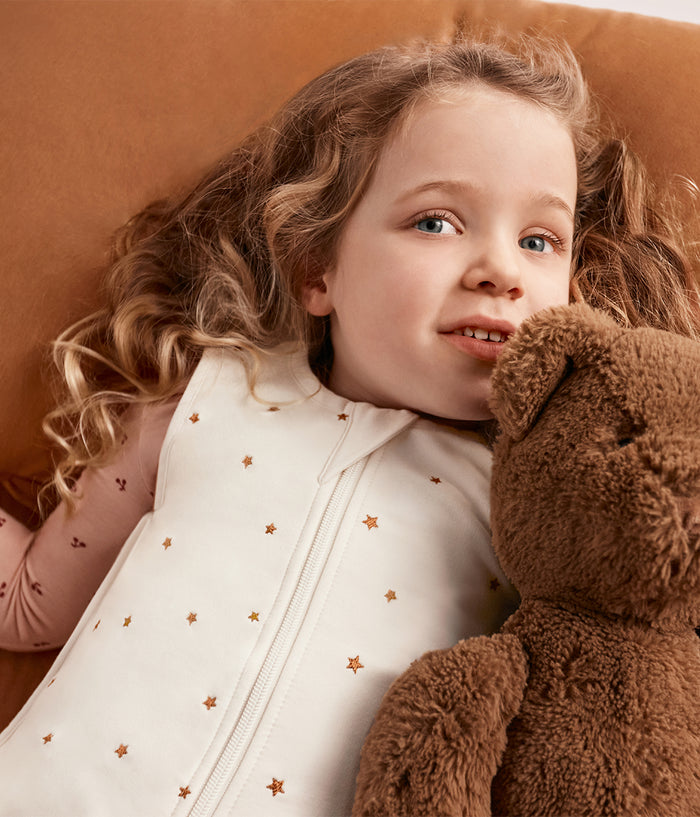 Sleep Bag Bundle | 1.5 TOG | Maroon Hearts | Buff Twinkle